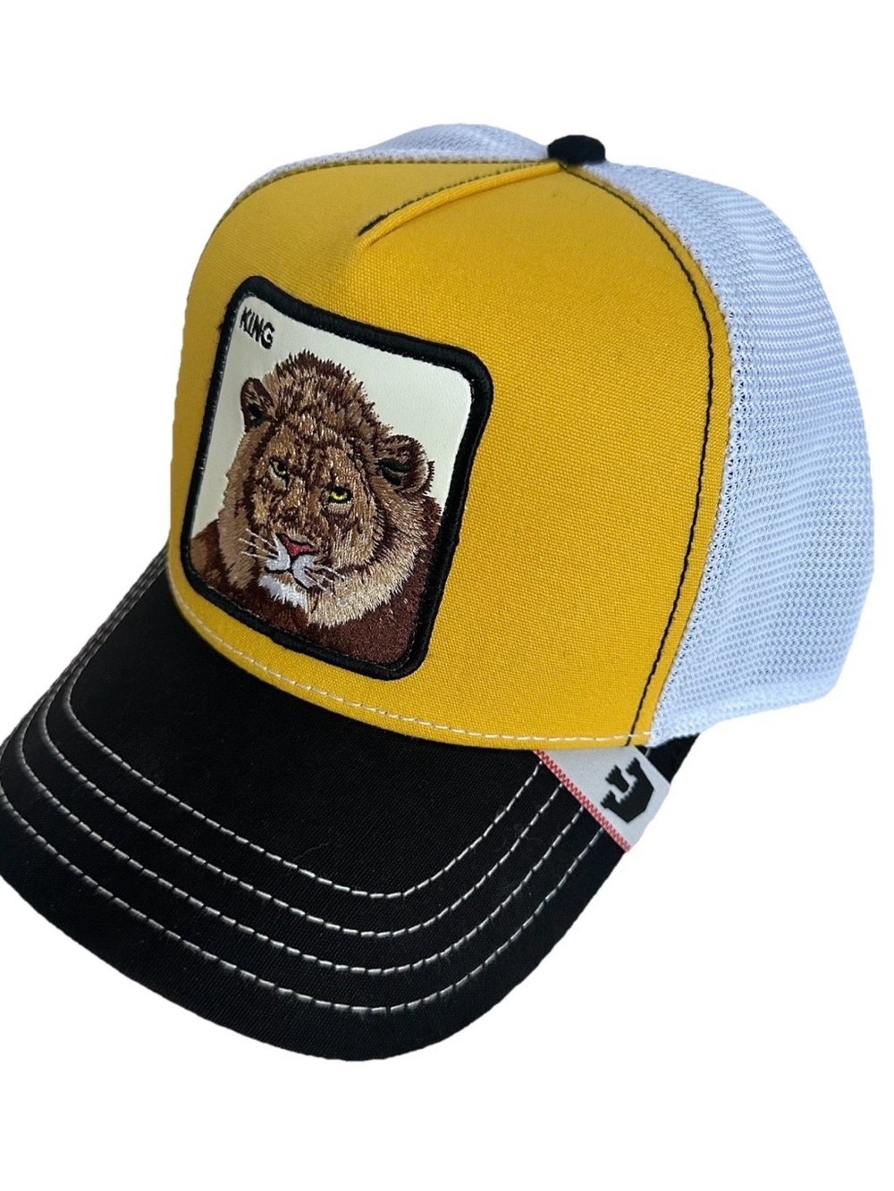 Goorin Bros. “The King” Lion MVP Trucker Hat-Premium Underbrim Ed. SnapBack Farm